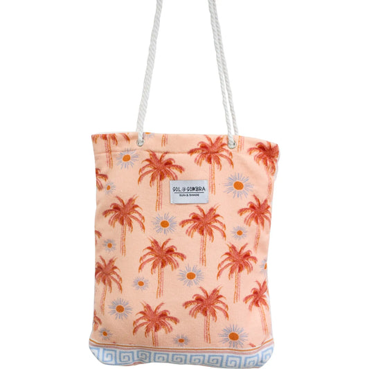 Beach Towel In Bag Palms