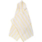 Baby Cotton Hooded Wrap Yellow