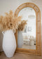 Aria Rattan Arch Mirror