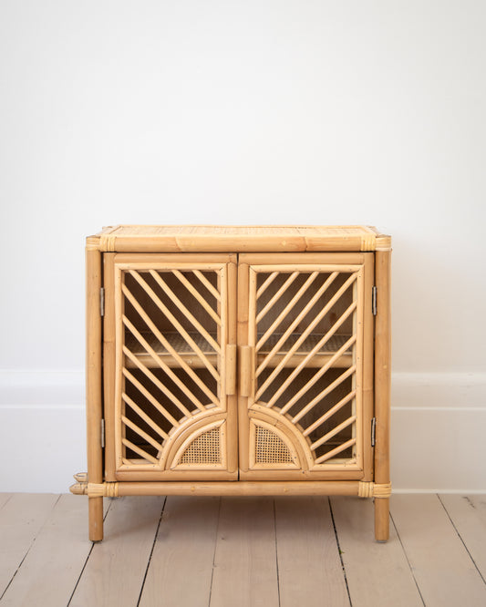 Sol Rattan Bedside Table